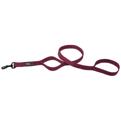 Nylon Multi-Handle Flat Leash: Cyan / 3 Handle / 6'
