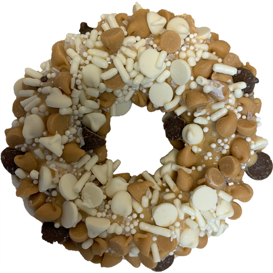 Gourmet Donut, Peanut Butter Cup Blizzard Donut Dog Treat