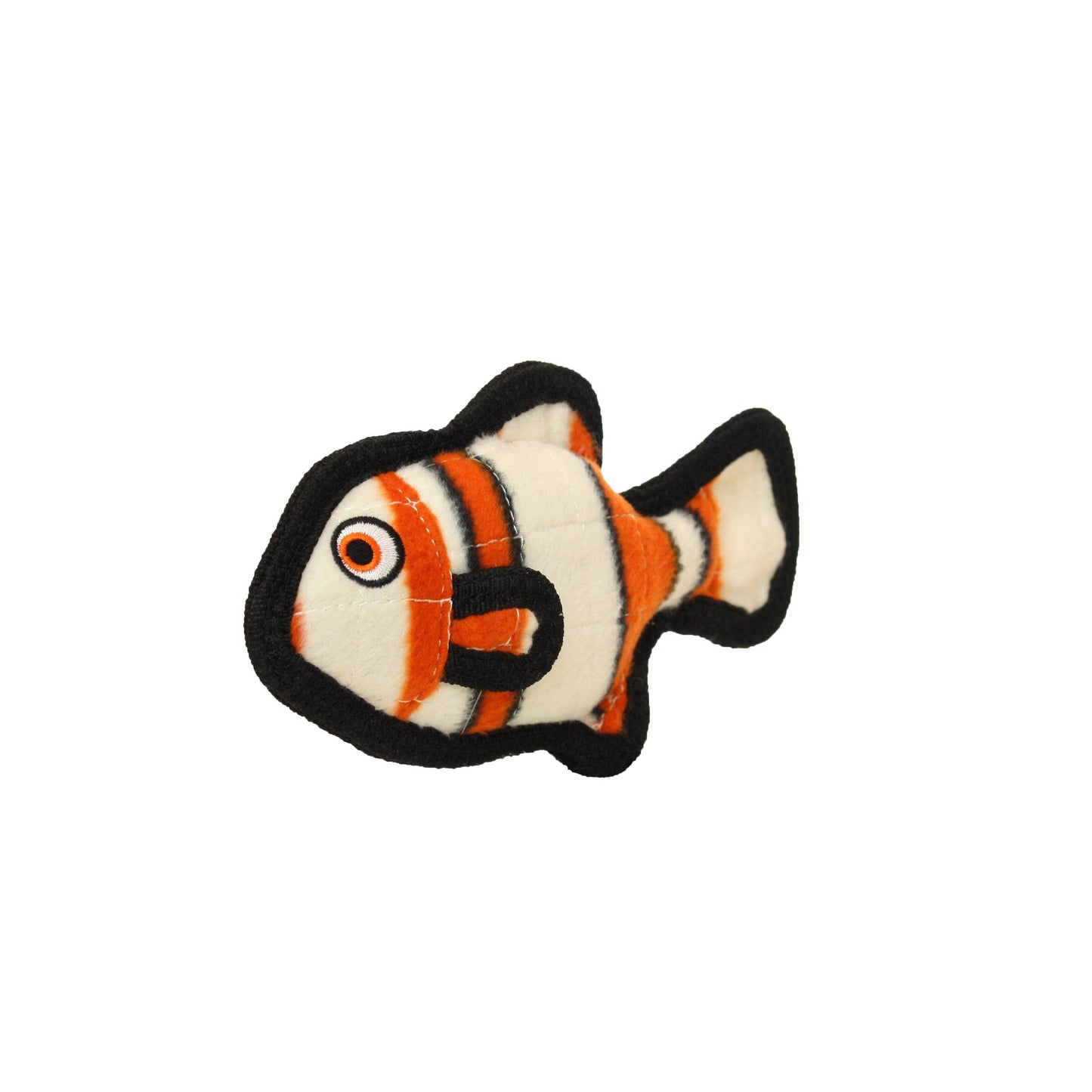 Tuffy Ocean Fish - Orange, Durable, Tough, Squeaky Dog Toy