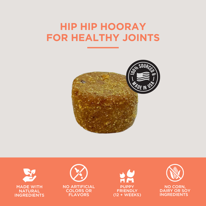 The Only Hemp Hip & Joint Soft Chews Dogs Need: 120 count jar