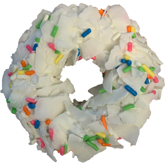 Gourmet Donut, Birthday Cake Donut Dog Treat