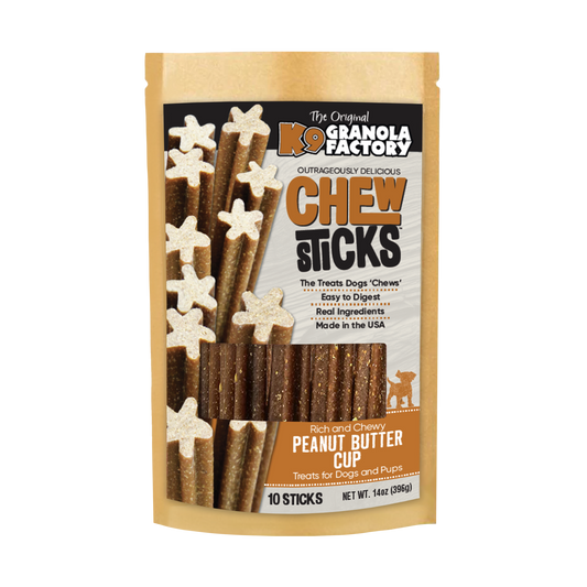 Chew Sticks Peanut Butter Cup 10ct