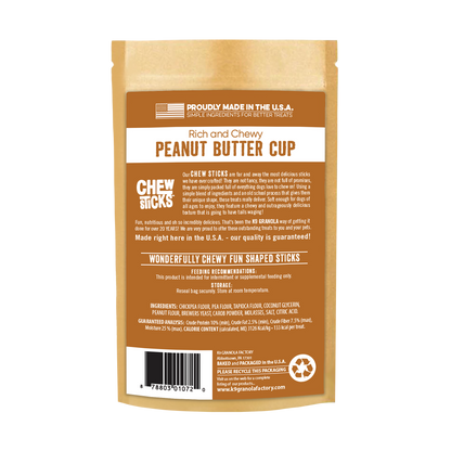 Chew Sticks Peanut Butter Cup 10ct