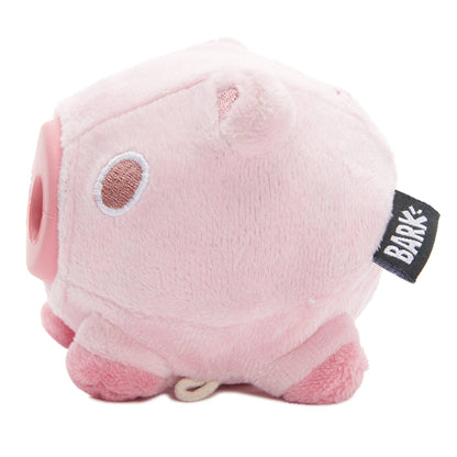 Hambone Pig Hog Rubber Super Chewer Dog Toy Pink Medium | BARK