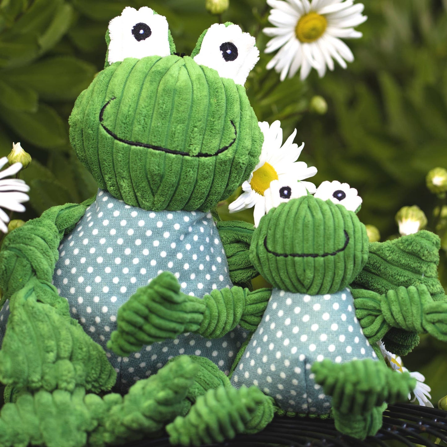 Fergie Frog Knottie® Plush Dog Toy: Large