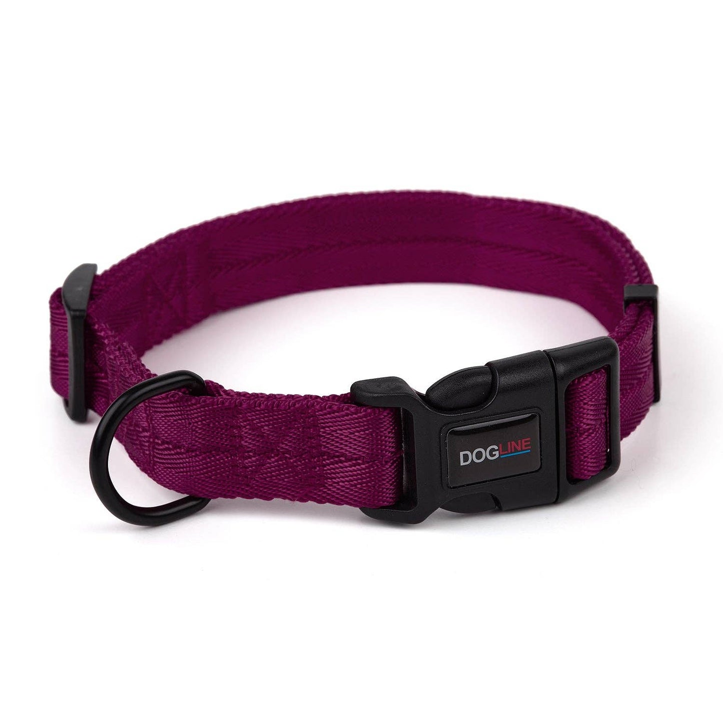 Nylon Flat Collar: Cyan / 13-20" / 3/4"