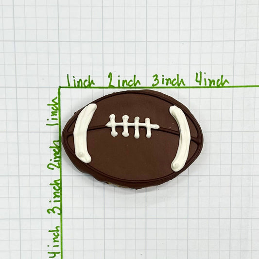 Sports Ball Buffet Cookies: Football Cookie
