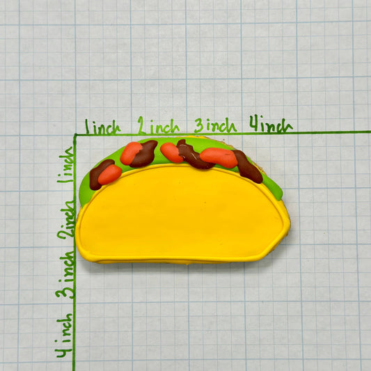 Lunch Menu: Taco 4" Cookie