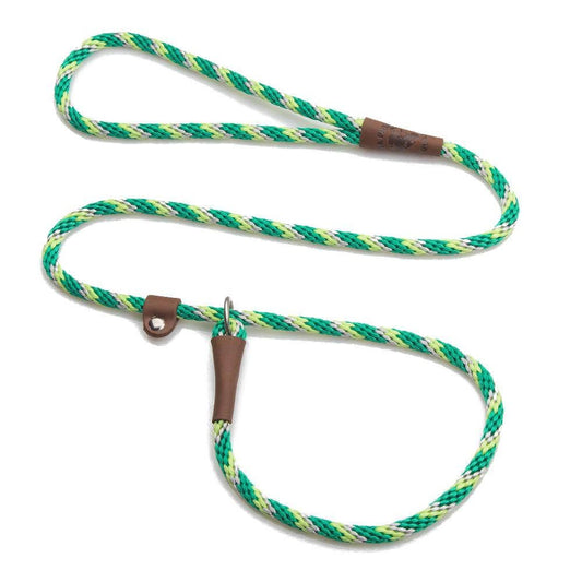Small Slip Lead - 3/8" x 6': Tricolor - Ivy