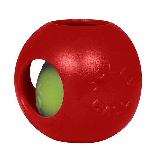 JollyPet Teaser Ball 4.5" Red