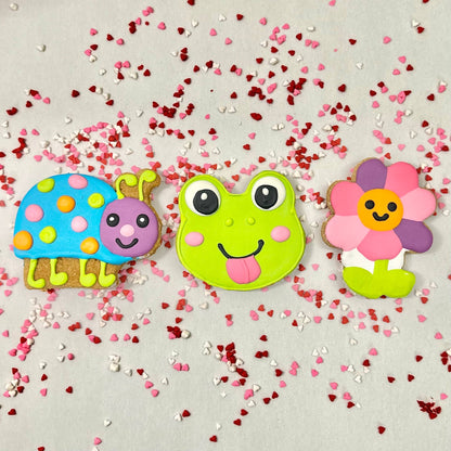 Colorburst Spring Bloom Collection: Neon Frog Cookie
