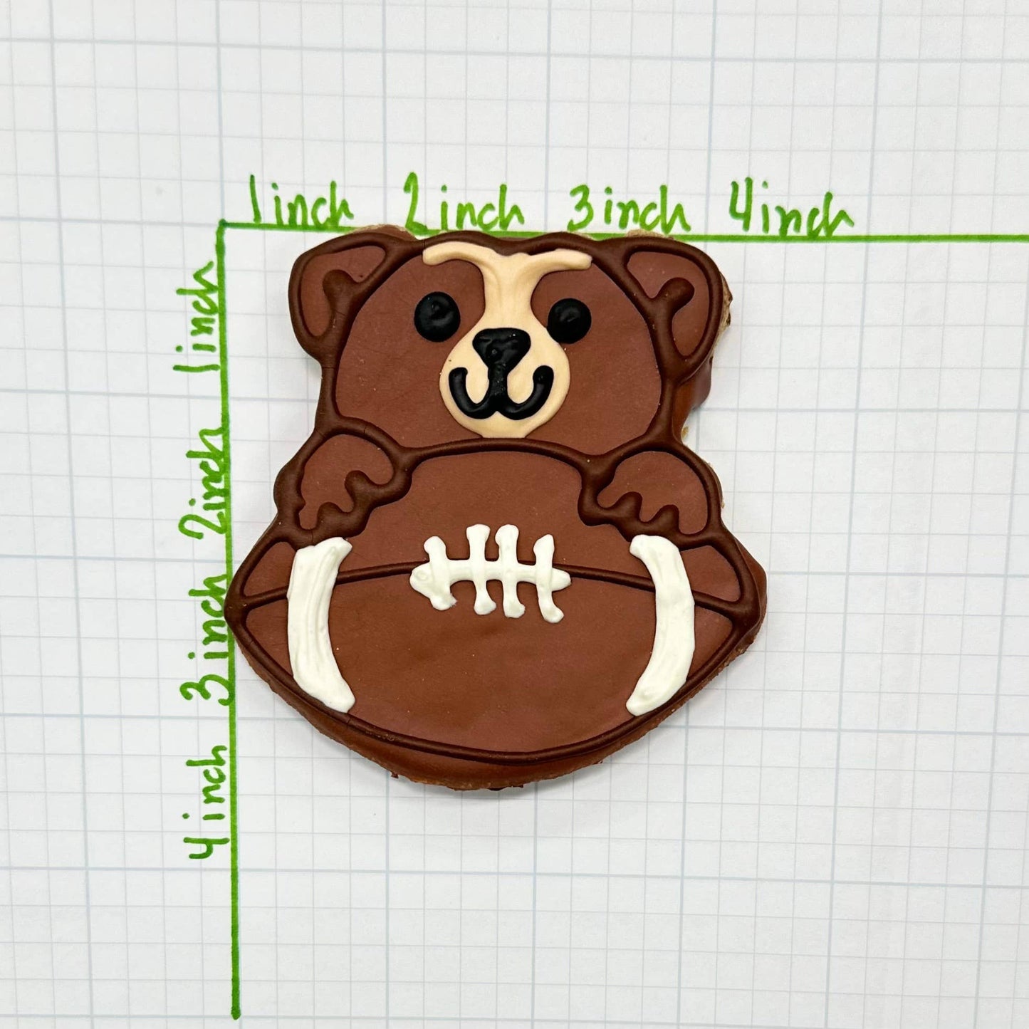 Sports Ball Buffet Cookies: Football Cookie