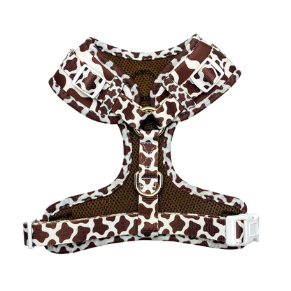Chocolate Cow Adjustable Harness: Medium