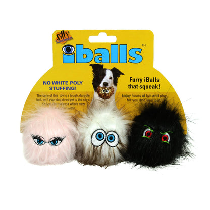 Small Silly Squeaker iBall - 3 Pack, Squeaky Dog Toy